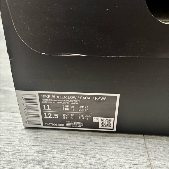 Nike Blazer x sacai x KAWS ‘Purple Dusk’ US Size 11 BNIB, Deadstock - Picture 5 of 6